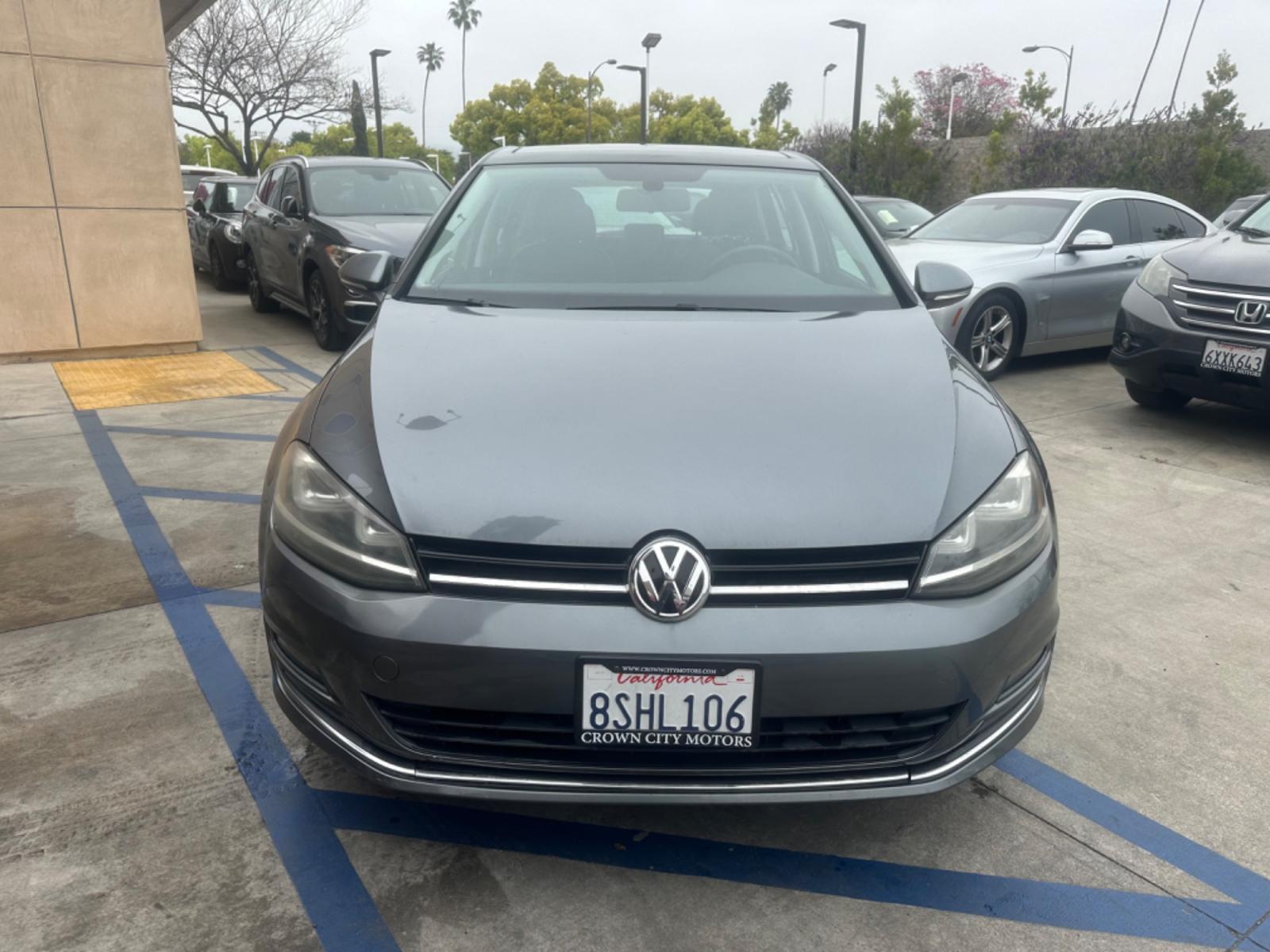 2015 Gray /Black Volkswagen Golf Leather (3VW217AU1FM) with an 4 Cylinder engine, Automatic transmission, located at 30 S. Berkeley Avenue, Pasadena, CA, 91107, (626) 248-7567, 34.145447, -118.109398 - Photo #8